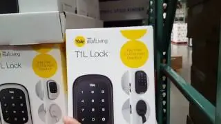 Costco! Дверной замок Yale Electric Key Free (замок T1L) &mdash; 99 долларов США