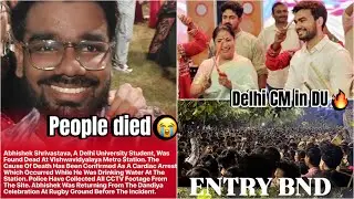 Garba Night Turns into Death Night in DELHI UNIVERSITY 😭| DU VLOG 🔥