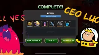 CEO LUCK 1000000000% ACT 7.1 exploration reward opening