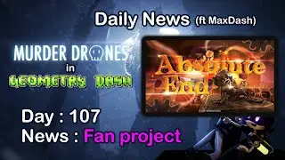 MD level in Geometry Dash (ft @maxdash3075) - Daily Murder Drones News - Day 107