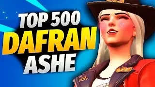 DAFRAN Shows Ashe Carry Potential! [Overwatch 2 Season 19 Top 500]