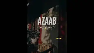 Allah ka azab tariq jameel bayan || Allah Ka Ghaza || allah ki pakad se daro ||😲😔🦋#shorts
