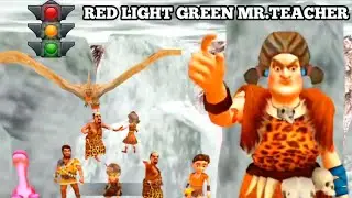 SCARY TEACHER RED LIGHT GREEN LIGHT FUNNY GAME TAMIL || STONAGE SCARY TEACHER GAMEPLAY