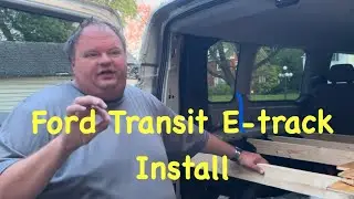 Simple Ford Transit E-track Removable Bed Install