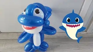 Baby Shark Balloon Twisting Tutorial