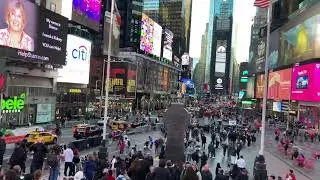 Times Square Lights at Night | New York