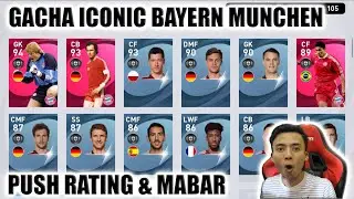 GACHA ICONIC BAYERN MUNCHEN DAN FANS CHOICE, PUSH RATING, MABAR SKUY - PES MOBILE