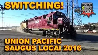 2016 Union Pacific Saugus Local Switching Jensen Water #unionpacificrailroad  #railway #train