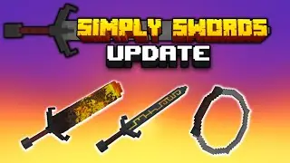 Minecraft: SIMPLY SWORDS MOD | Minecraft Mods Showcase 1.19.2 (UPDATED)