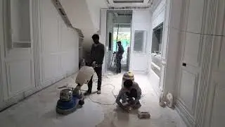 Fers tile polish!!🏠Nandukeshrivlogs #viralvideo #construction #nandukeshrivlogs 