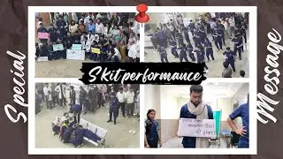 skit performance | flashmob | #aiimslife #collegelife #aiimsdeoghar