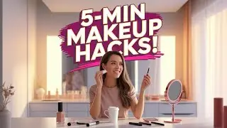 QUICK Morning Makeup Hacks for Busy Girls! ( beauty secrets, glow up, makeup tips )