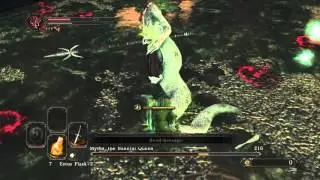 Dark Souls 2 - Mytha, the Baneful Queen Boss Fight w/ Poison Pool