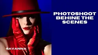 Studio Photoshoot Using Off Camera Flash with Gels [Behind the Scenes]