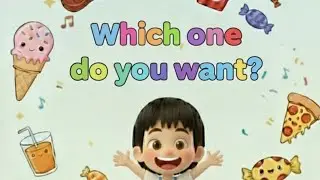 Food Song | Which One Do You Want? | Toddler Song | Children's Song | Kids Music | 어린이영어 | 유아영어