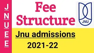 JNU ENTRANCE EXAM FEE 2021| Jnu Entrance Examination fee Details | Jnuee fee payments