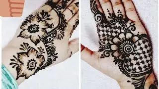 Mehandi Design | SaaB Design for one hand | Stylish Henna Design for both sides | SaaB Design