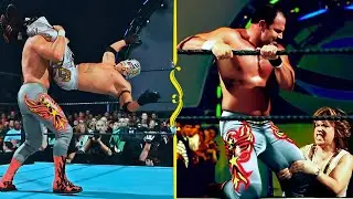 Vickie Guerro Runs Down Durring Rey Mysterio Vs Chavo Guerrero | SummerSlam 2006