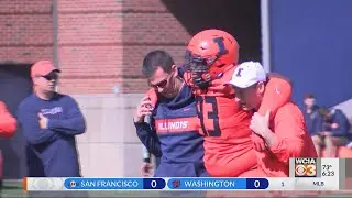 Calvin Avery avoids serious injury