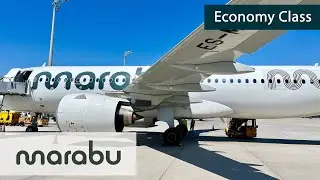 Обзор MARABU | Airbus A320NEO | Фару — Мюнхен | Эконом