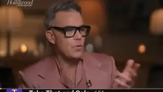 Robbie Williams The Hollywood reporter interview 2025.01.07