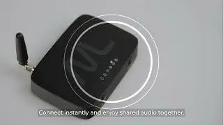 TV hearMore&trade; Auracast&trade; Audio Transmitter