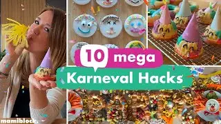 Karneval für Kinder: 10 einfache Ideen | Foodboard, Partyspaß & DIY-Karnevalszug