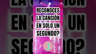 &iexcl;RECONOCE LA CANCI&Oacute;N EN 1 SEGUNDO! 🎵🕒🧠 #shorts