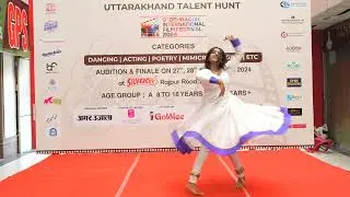 Set the stage on fire with my best dance performance at Uttarakhand Talent Hunt 2025! 🔥💃