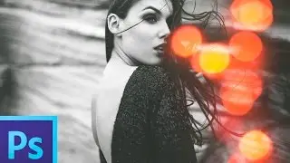 Tutorial Photoshop CC: Efecto Fotografico Blanco Y Negro + Tonos Y Texturas