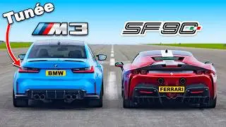 Puis-je battre une Ferrari en BMW M3 ?