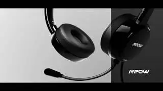 Mpow 071 USB Headset/ 3.5mm Computer Headset with Microphone Noise Cancelling Mic for Skype, Gtalk