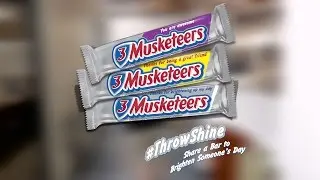 Want to Brighten Someone's Day? Throw Shine with 3 Musketeers!