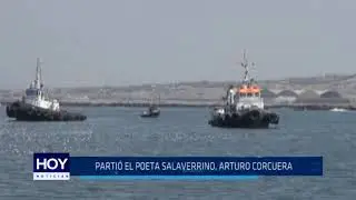 Trujillo: Parti&oacute; poeta salaverrino, Arturo Corcuera