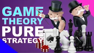 GAME THEORY: Pure Strategy | Lecture Series #51 FREE Tutorial Operations Research | SO EASY! 🤘👨🏻‍