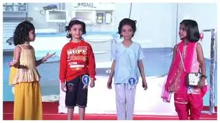 Skit  'Neighborhood is the best relationship' performed by Senior Kg Children