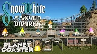 SNOW WHITE! The Seven Dwarfs Movie Coaster! Advanced Entry 10 #PlanetCoaster