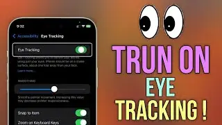 How to Turn On Eye Tracking on iPhone || Tech Wash