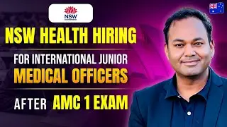 JMO Job Openings in NSW Australia for International Doctors | #academically  #drakramahmad #neet