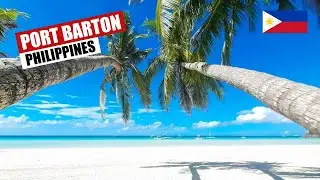 Port Barton, Philippines 🇵🇭 4K Walking Tour in a Tropical Paradise Town