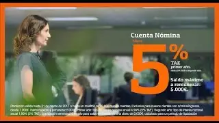 &iexcl;Hoy, s&uacute;bete el sueldo! - Cuenta N&oacute;mina Bankinter