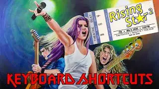 Keyboard Shortcuts in Rising Star 2 Video Game