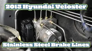 How to Install 2012-2017 Hyundai Veloster Brake Lines