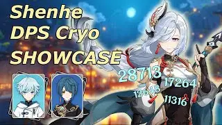[GENSHIN] TRYING SHENHE DPS CRYO (BUILD + SHOWCASE) - Genshin Impact FR/FRENCH