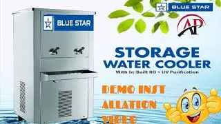 Blue Star 💦water cooler with Ro installation full video HD 🔧🔨🪛🪛🔨🔨🔨🔧
