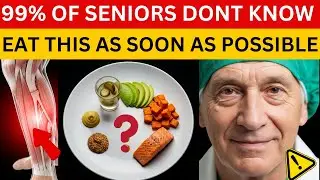 Seniors: 7 Foods That Stop Leg Cramps in 90 Seconds (Science-Backed Relief!).Seniors health Tips
