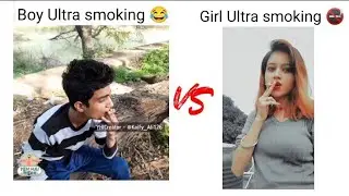 Boy ultra smoking VS Girl ulta smoking Sigma rule 🚭😂 (MR_MEME)//#meme