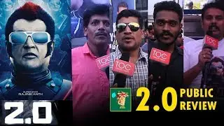 2.O Movie Public Review | FDFS Fans Celebration | TalksOfCinema TV