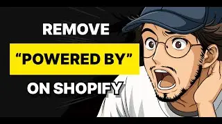 How to remove powered by Shopify link from your theme || 2025