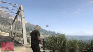 GTA 5 PS4 Amazing Rocket Shot